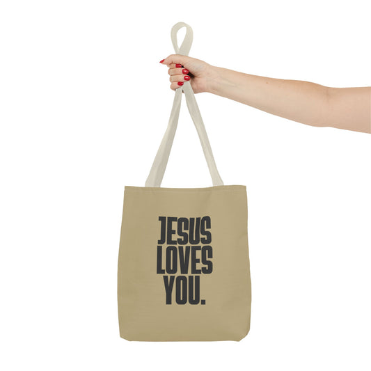 Jesus Loves You Tote Bag